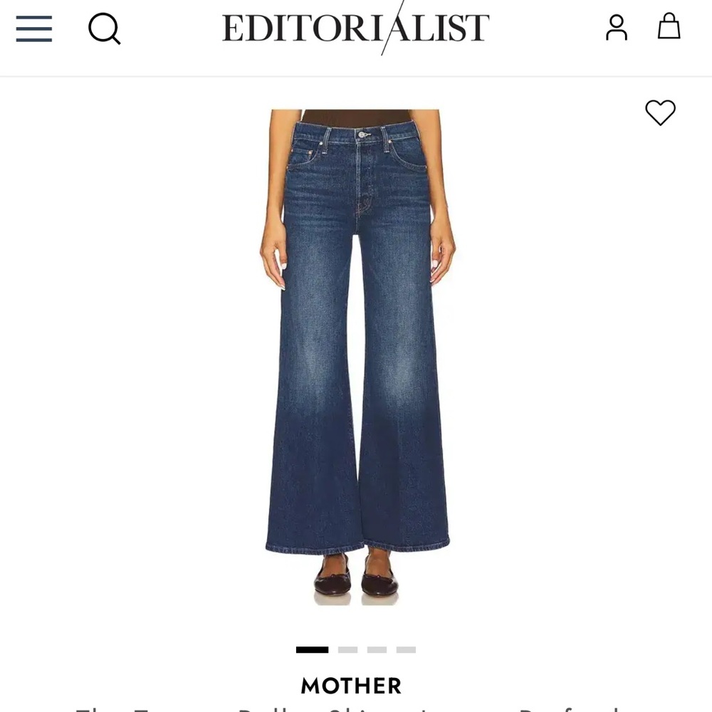 MOTHER The TomCat Roller Flare High-Rise Jeans 27